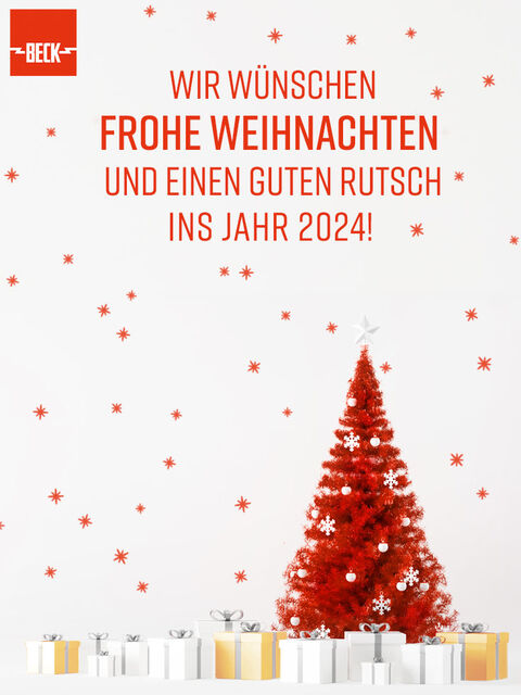 Frohe Weihnachten und guten Rutsch!