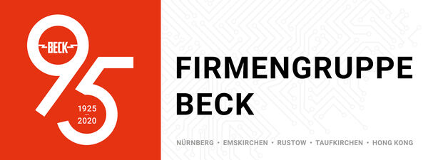 Firmengruppe Beck – 95-jähriges Betriebsjubiläum